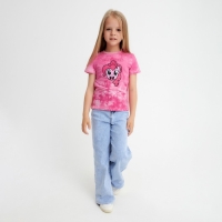 Футболка для девочки &laquo;Пинки Пай&raquo;, My Little Pony, &laquo;Тай-дай&raquo;, рост 98-104 см