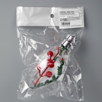 Ёлочный шар &laquo;Ягоды&raquo;, батарейки, 5 LED, свечение тёплое белое