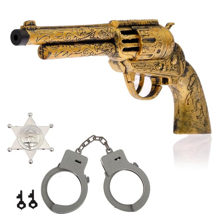 Набор ковбоя &laquo;Дикий Запад&raquo;, цвета МИКС