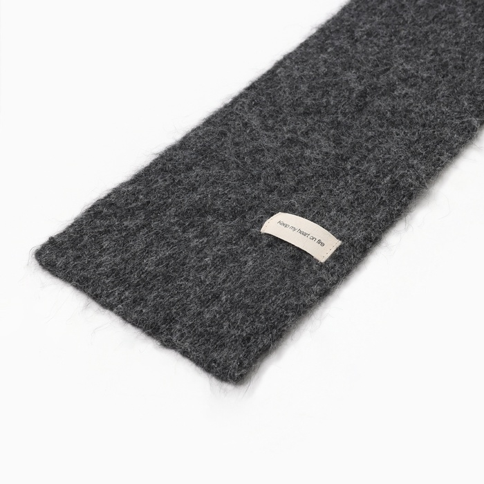 Шарф женский MIST, серый 16*160&plusmn;5 см