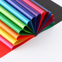 Набор: цветной картон 10 листов 220 г/м&sup2; односторонний и цветная бумага, 16 листов двусторонняя А4