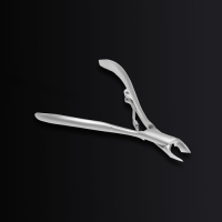 Кусачки маникюрные для кутикулы &laquo;Premium satin&raquo;, эргономичные, 9,3 см, длина лезвия - 7 мм, цвет серебристый