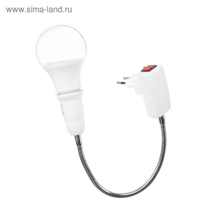 Светильник для растений 15 Вт, 12 мкмоль/с, гибкая ножка 30 см, выкл на корпусе Светильник для растений 15 Вт, 12 мкмоль/с, гибкая ножка 30 см, выкл на корпусе