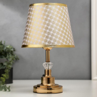 Лампа настольная 16227/1GD Е27 40Вт золото 21х21х34,5 см RISALUX Лампа настольная 16227/1GD Е27 40Вт золото 21х21х34,5 см RISALUX