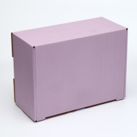 Коробка самосборная, лаванда, 22 х 16,5 х 10 см Коробка самосборная, лаванда, 22 х 16,5 х 10 см