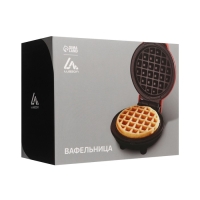 Электровафельница Luazon WV-01, 350 Вт, венские вафли, антипригарное покрытие, красная Электровафельница Luazon WV-01, 350 Вт, венские вафли, антипригарное покрытие, красная