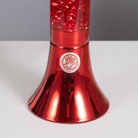 Лава-лампа "Цилиндр" 1х30Вт Е14-R39 (блестки) красный 12х12х37см Лава-лампа "Цилиндр" 1х30Вт Е14-R39 (блестки) красный 12х12х37см