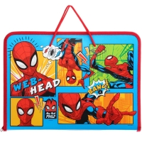 Папка пластиковая с ручками А4, на молнии, Человек-паук Папка пластиковая с ручками А4, на молнии, Человек-паук