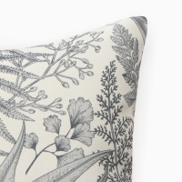 Подушка Этель "Листва" 40*60 см, цв.серый, 100% полиэстер Подушка Этель "Листва" 40*60 см, цв.серый, 100% полиэстер