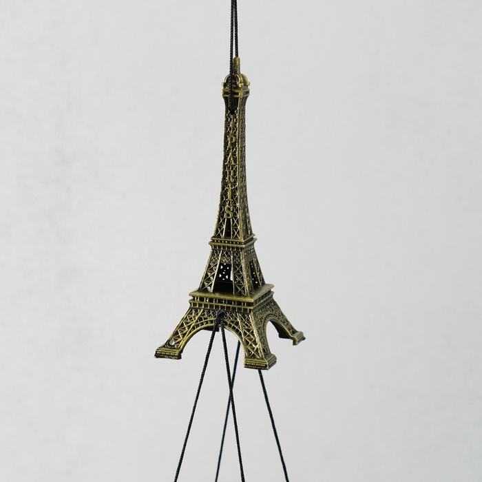 Музыка ветра металл Музыка ветра металл "Эйфелева башня" 6 трубок 58 см