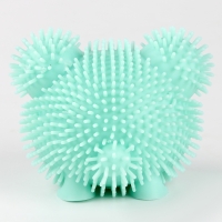 Мяч детский резиновый ёжка световой &laquo;Большие глазки&raquo;, цвета МИКС , в шоубоксе