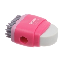 Точилка 1 отверстие с контейнером deVENTE "Animals", МИКС