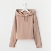 Толстовка для девочки, цвет капучино, рост 128 см Толстовка для девочки, цвет капучино, рост 128 см