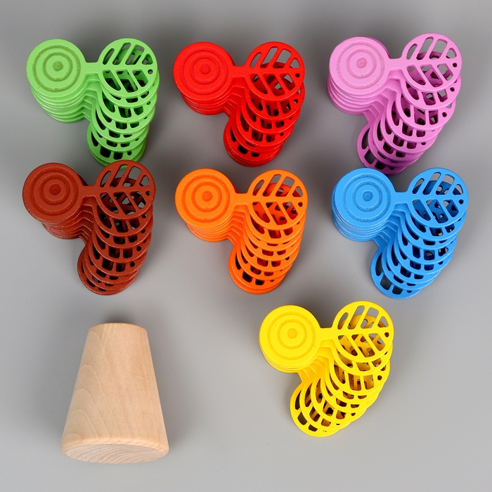 Развивающая игра балансир &laquo;Сказочное дерево&raquo; 21 &times; 16,5 &times; 7,5 см