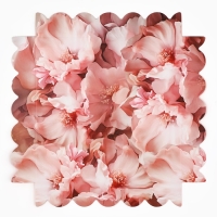 Коробка кондитерская, сундук, упаковка, &laquo;Цветов сияние&raquo;, 16 х 16 х 18 см