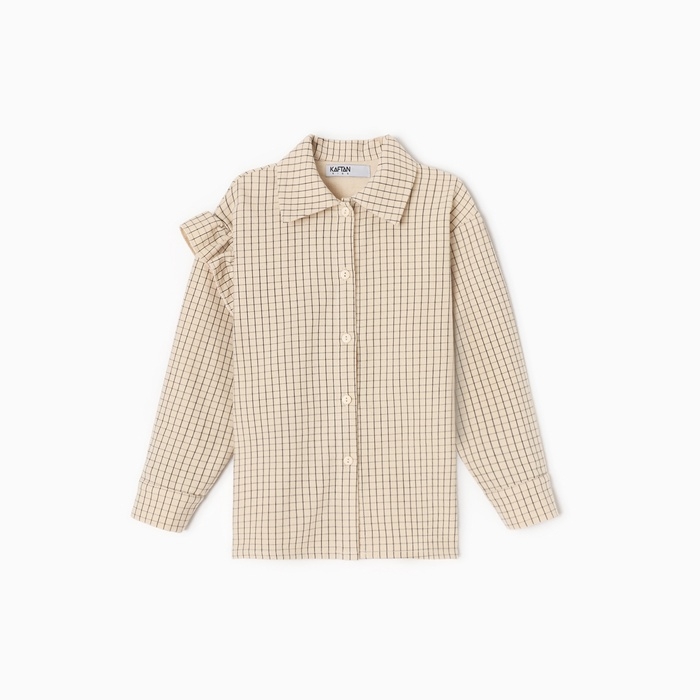 Рубашка детская с воланом KAFTAN р.32 (110-116 см)