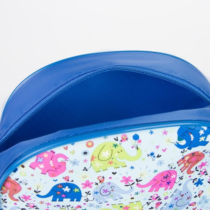 Сумка на молнии, цвет синий/голубой Сумка на молнии, цвет синий/голубой