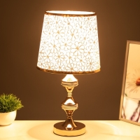 Лампа настольная 58077/1 E27 40Вт золото 25х25х42см RISALUX