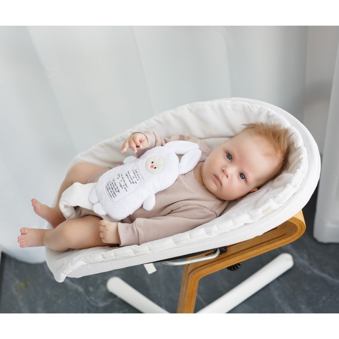 Мягкая игрушка 3 в 1 «Зайка» с метрикой, с вишнёвыми косточками, 19,5 см Мягкая игрушка 3 в 1 «Зайка» с метрикой, с вишнёвыми косточками, 19,5 см