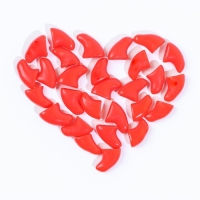 Когти накладные "Антицарапки", размер S, красные Когти накладные "Антицарапки", размер S, красные