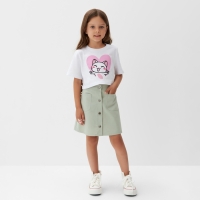 Юбка детская KAFTAN р. 38 (146-152 см), цв.мятный