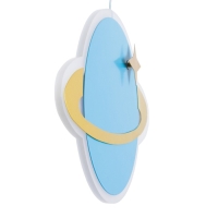 Светильник подвесной "Планета" LED 24Вт голубой 30х5х60см Светильник подвесной "Планета" LED 24Вт голубой 30х5х60см