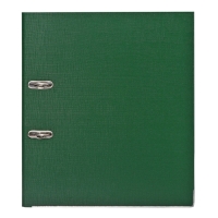 Папка-регистратор А4, 75 мм, Calligrata, ПВХ, тиснение "лен", металлическая окантовка, карман на корешок, собранная, зеленая, микс Папка-регистратор А4, 75 мм, Calligrata, ПВХ, тиснение "лен", металлическая окантовка, карман на корешок, собранная, зеленая, микс