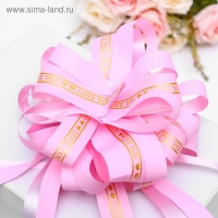 Бант-шар No6, цвет розовый Бант-шар No6, цвет розовый