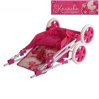 Коляска для кукол летняя, металлический каркас