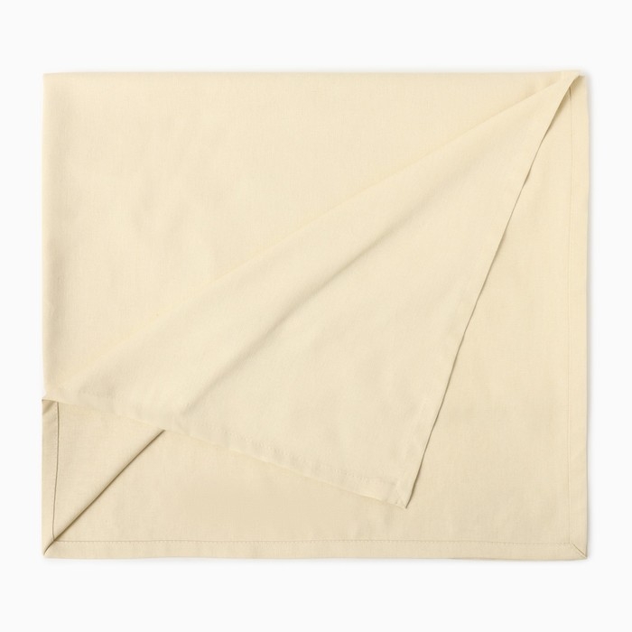 Скатерть Этель Home 146х300 см, цв. молочный, 100% хл, саржа 250 г/м2 Скатерть Этель Home 146х300 см, цв. молочный, 100% хл, саржа 250 г/м2