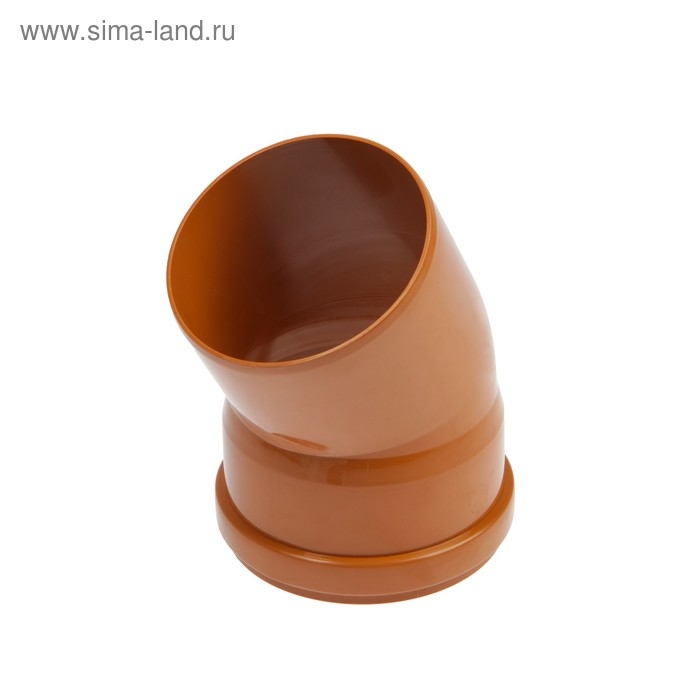 Отвод канализационный FLEXTRON, наружный, d=110 мм, 30&deg;