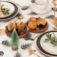 Дорожка на стол новогодняя "Этель" Merry Christmas 40*146 см, 100% хлопок, саржа 190 г/м2 Дорожка на стол новогодняя "Этель" Merry Christmas 40*146 см, 100% хлопок, саржа 190 г/м2