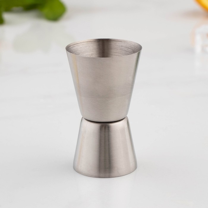 Набор для бара &laquo;Биг Джон&raquo;, 5 предметов: щипцы, стрейнер, ложка, шейкер, джиггер, нержавеющая сталь