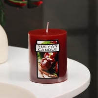 Свеча-цилиндр ароматическая "Вишня", 6х7,5 см