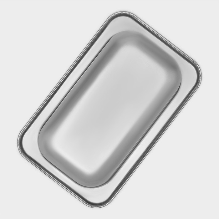 Гастроемкость 1/9 из нержавеющей стали, 100 мм, 17,6&times;11,2&times;10 см, толщина 0,8 мм