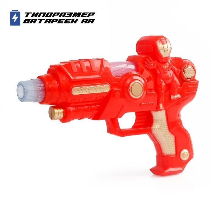 Пистолет &laquo;Космический&raquo;, свет и звук, цвета МИКС