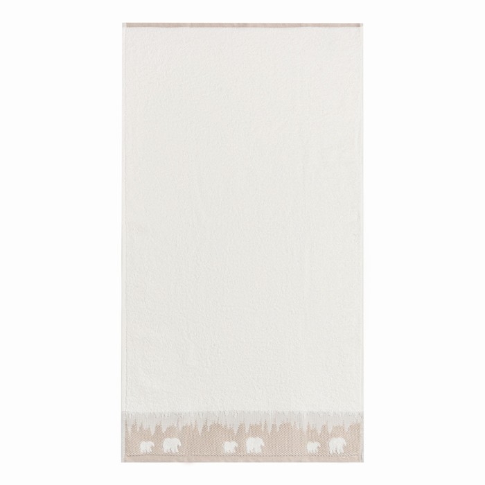 Полотенце махровое Love Life "Winter dream" 70х130 см, белый, 100% хл, 400 гр/м2