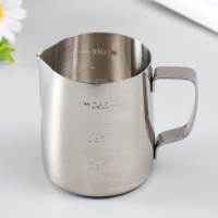 Стакан мерный для свечеварения нержавеющая сталь 350 мл 8х8,7 см Стакан мерный для свечеварения нержавеющая сталь 350 мл 8х8,7 см