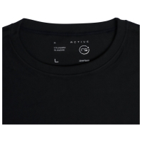 Термобельё мужское Resport, комплект: лонгслив, лосины, размер S, чёрное