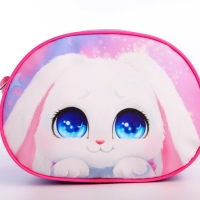 Сумка детская для девочки через плечо "Пушистый зайчик" 22х16 см Сумка детская для девочки через плечо "Пушистый зайчик" 22х16 см