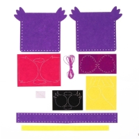 Набор для создания сумочки из фетра «Совёнок» Набор для создания сумочки из фетра «Совёнок»