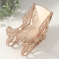 Шкатулка-сани "Узорчатые" 22х9,5х13 см (набор 5 деталей) Шкатулка-сани "Узорчатые" 22х9,5х13 см (набор 5 деталей)