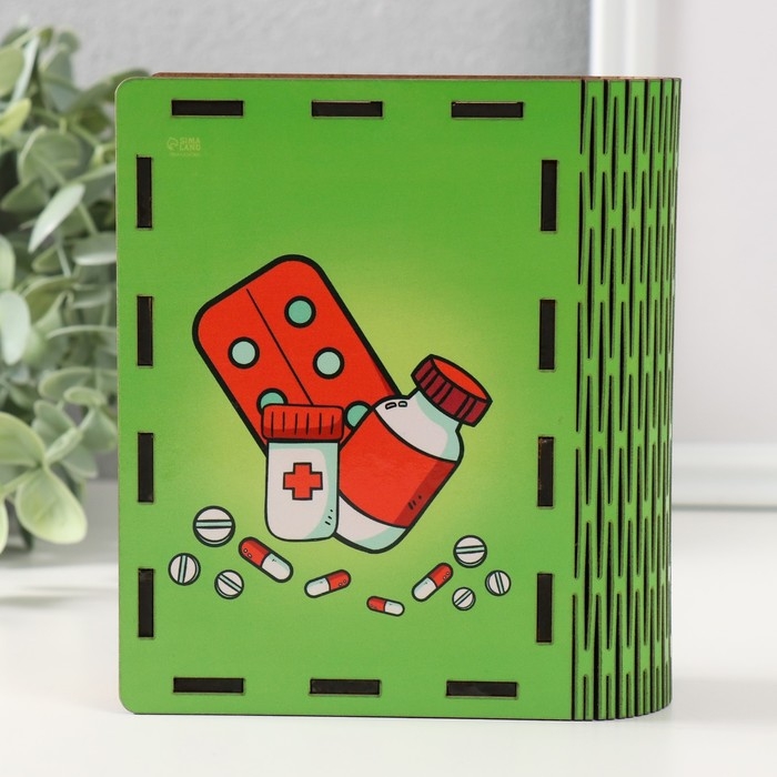 Копилка-шкатулка "Сертификат в аптеку" 14х12х5 см