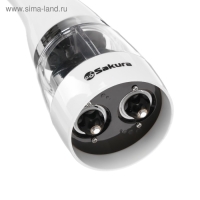 Мельница электрическая Sakura SA-6642W, автоматическая, белая Мельница электрическая Sakura SA-6642W, автоматическая, белая