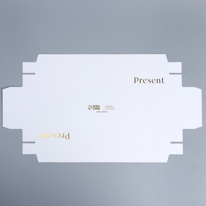 Коробка кондитерская для муссовых пирожных &laquo;Звёзды&raquo;, 27 х 8.6 х 6.5 см