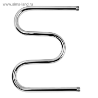 Полотенцесушитель водяной ТЕРА, М-образный, 500х400 мм, D=32 мм, наружная резьба 1" Полотенцесушитель водяной ТЕРА, М-образный, 500х400 мм, D=32 мм, наружная резьба 1"