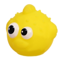 Резиновые игрушки, для купания в ванной, набор, с сачком, МИКС Резиновые игрушки, для купания в ванной, набор, с сачком, МИКС