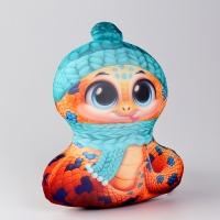 Новый год! Антистресс игрушка &laquo;Змея пятнистая в шапке&raquo;