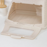 Хлебница «Плетёнка », цвет слоновая кость Хлебница «Плетёнка », цвет слоновая кость