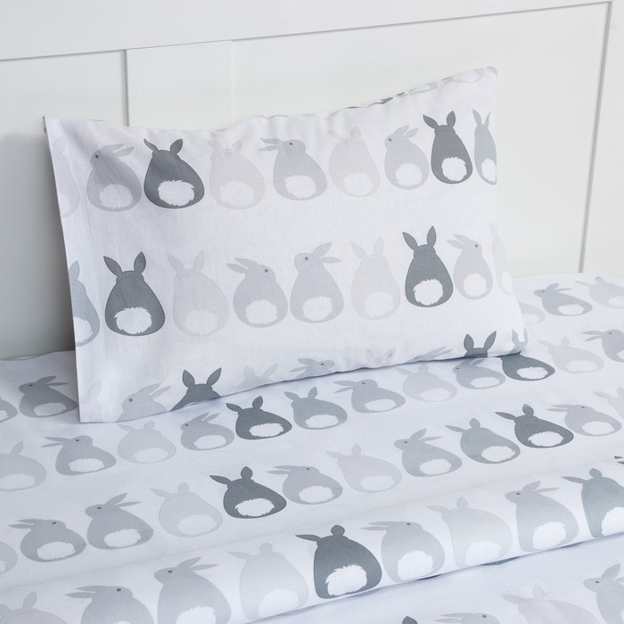 Постельное бельё Этель 1,5 сп «Милые хвостики», 143х215 см, 150х214 см, 50х70 см -1 шт, 100 % хлопок, бязь Постельное бельё Этель 1,5 сп «Милые хвостики», 143х215 см, 150х214 см, 50х70 см -1 шт, 100 % хлопок, бязь